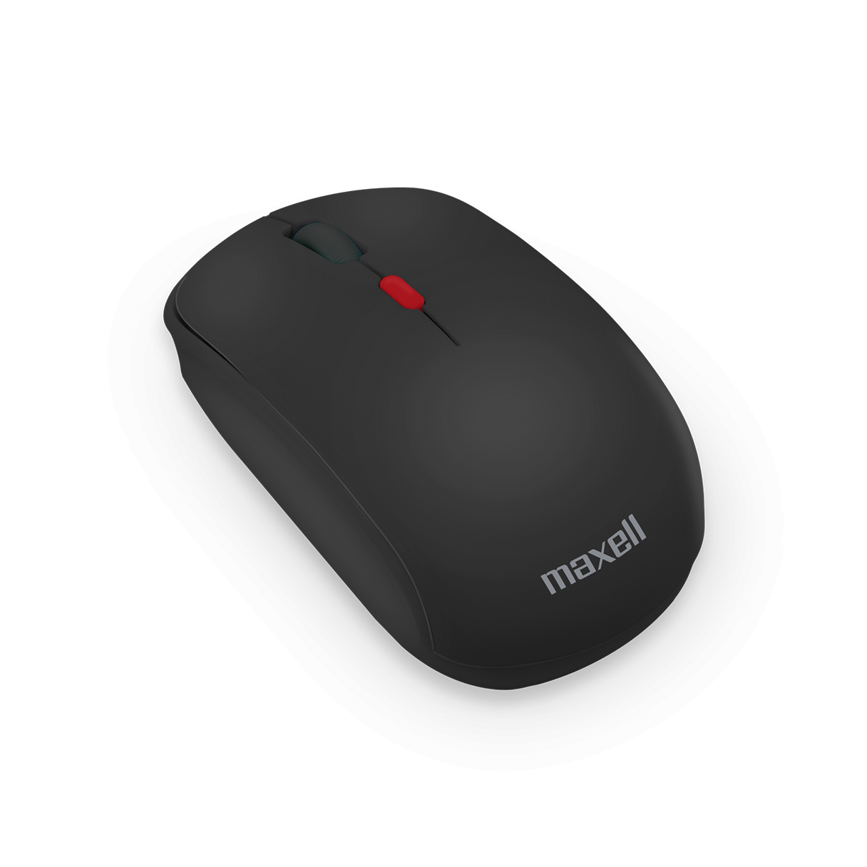 Mouse inalámbrico Maxell USB negro-0