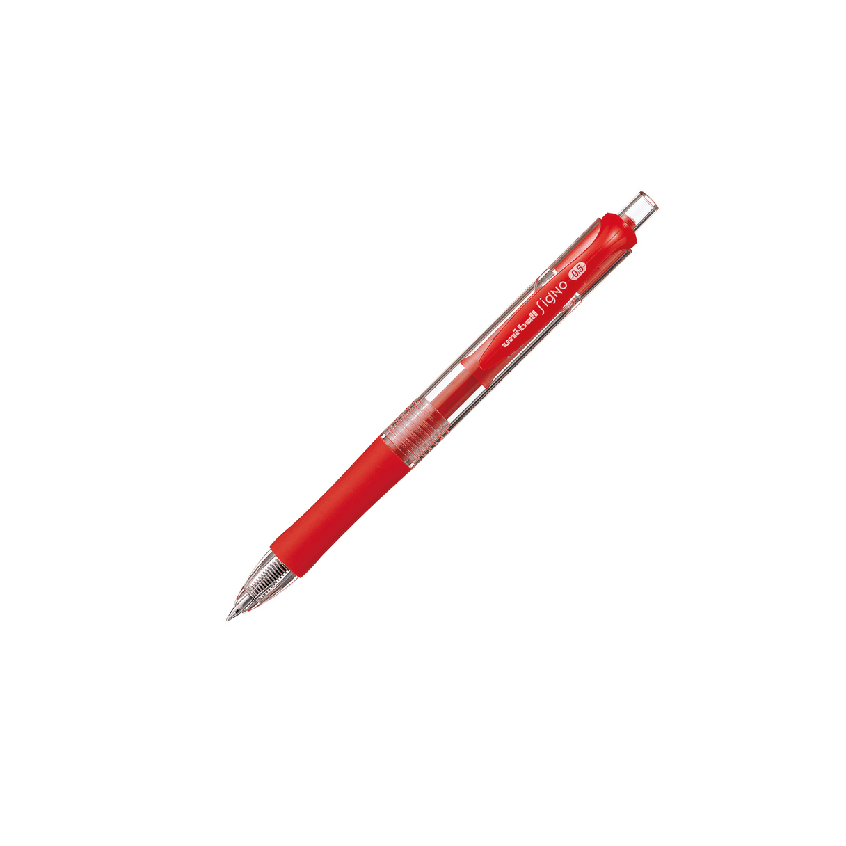 Bolígrafo gel Uniball UMN-152 retráctil 0,5 mm rojo-1