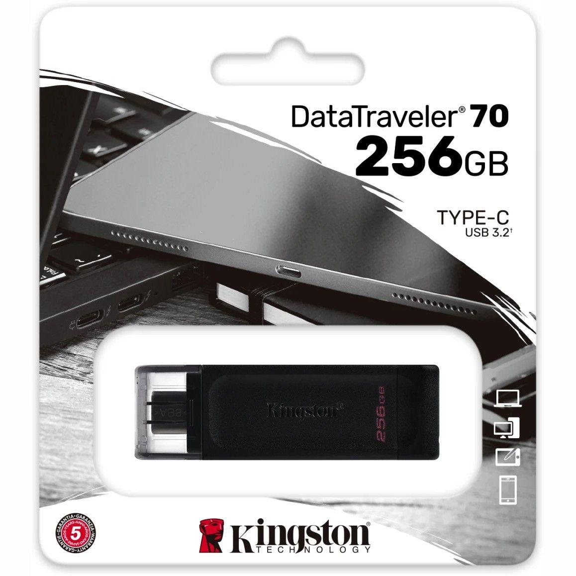 Memoria USB Kingston DataTraveler 70 256GB USB-C-5