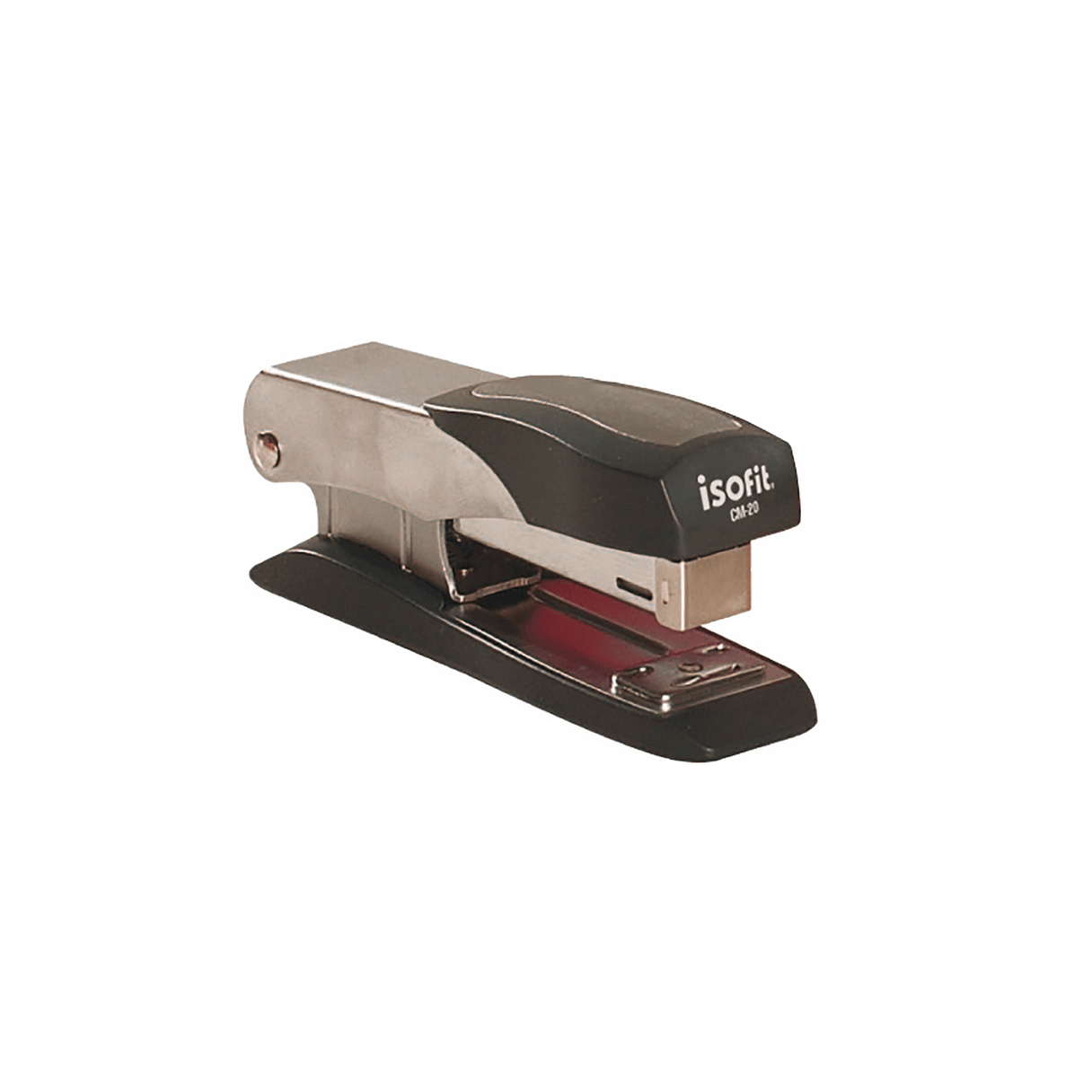 Corchetera Isofit CM-20 25 hojas pequeña gris-1