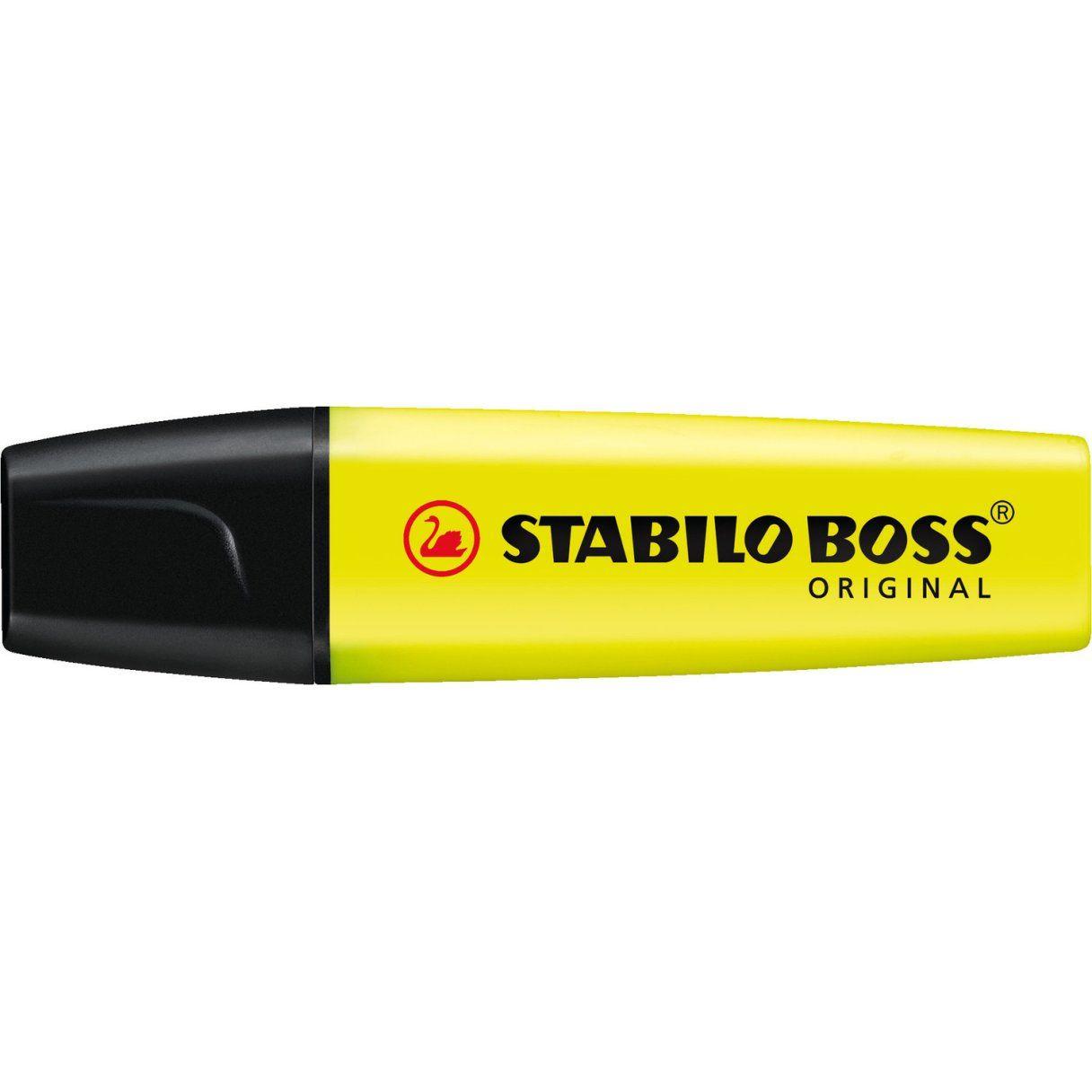 Destacador Stabilo Boss amarillo-1