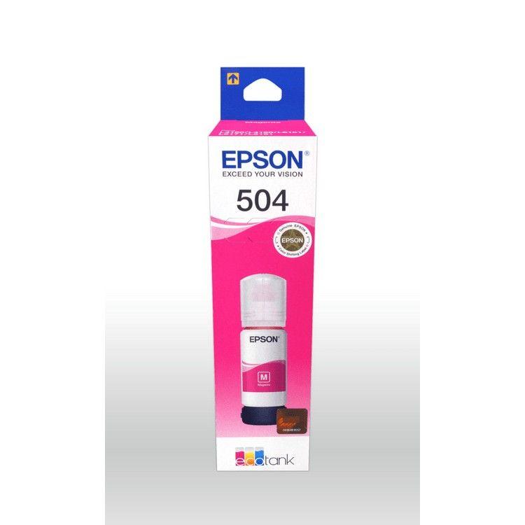 Botella de tinta Epson T504320 magenta-0