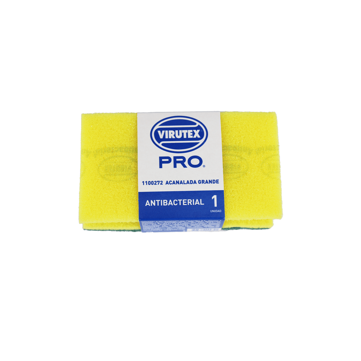 Esponja abrasiva Virutex Pro anatómica multiuso grande-2