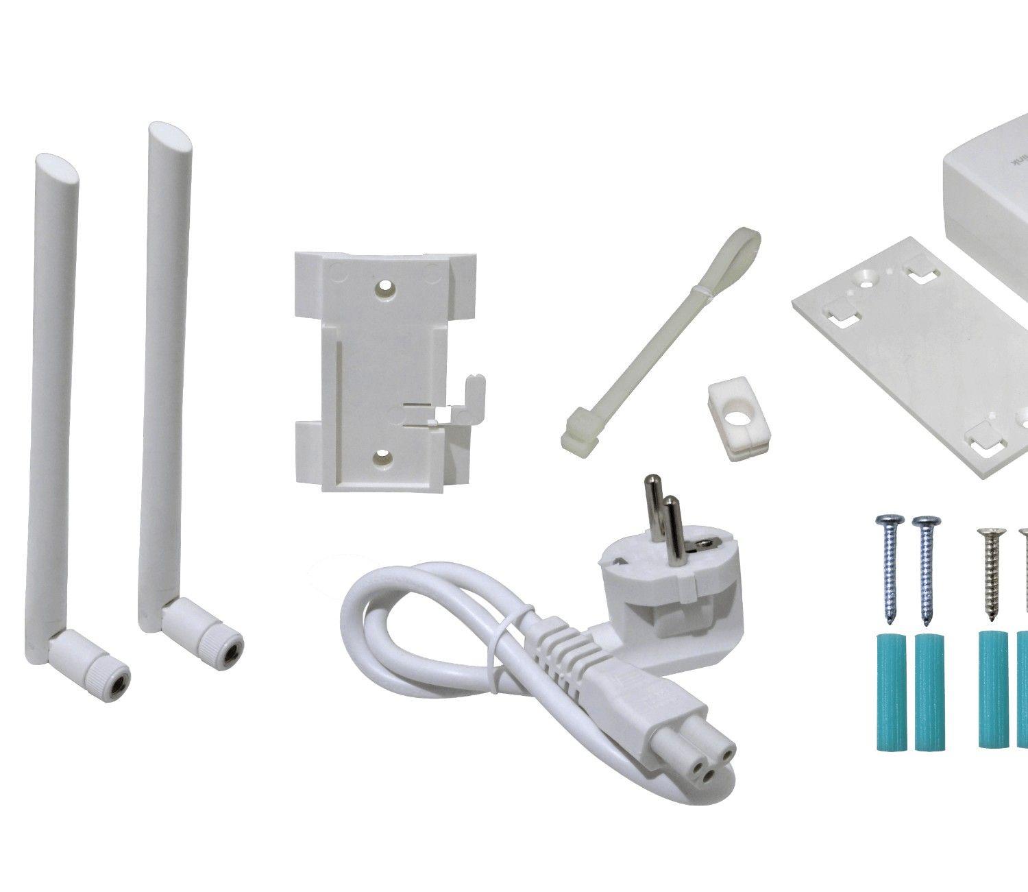 Adaptador TP-Link 2,4 GHz 300 Mbps exterior con PoE 3 dBi-3