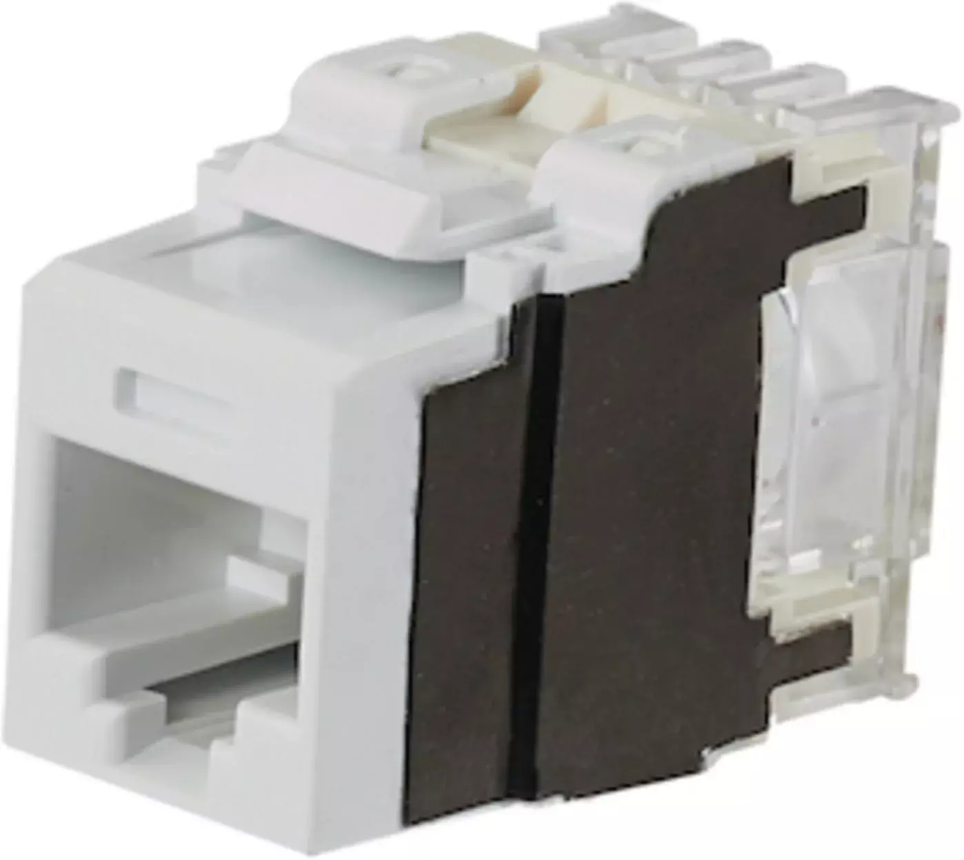 Módulo keystone Panduit Netkey CAT6A UTP blanco-1