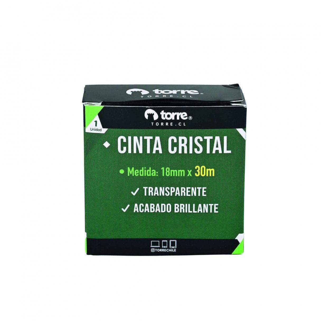 Cinta adhesiva Torre cristal 18 mm x 30 m-1