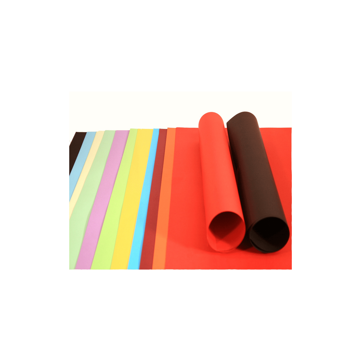 Cartulina Diazol Colorit 180 g carta 100 hojas roja-2