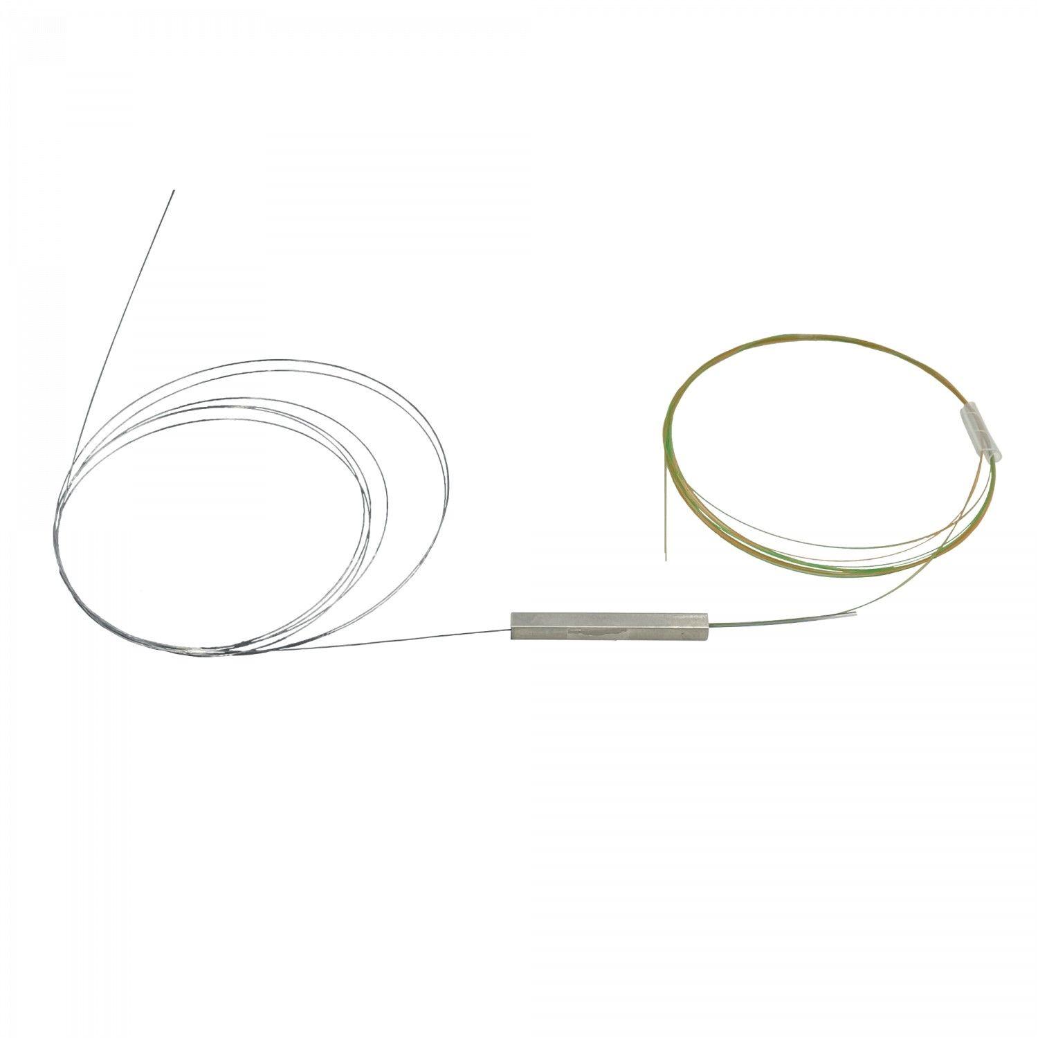 Divisor Fibra 1x2 sin conectores 1,5 m para EPON/GPON-0