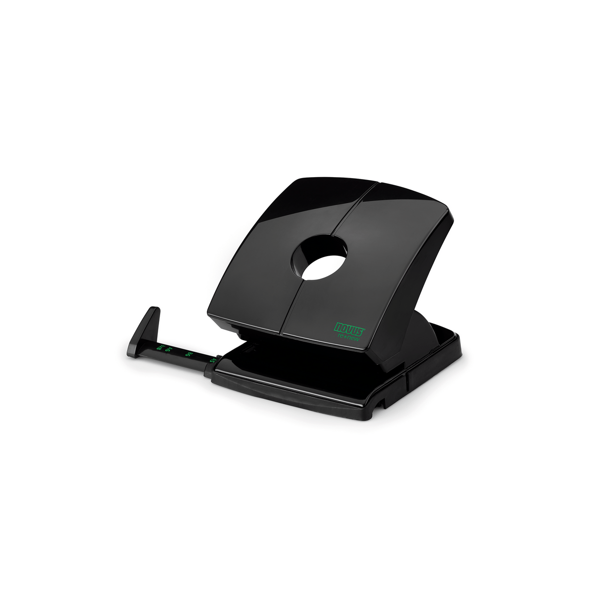 Perforador Novus B230 ecológico 30 hojas negro-0
