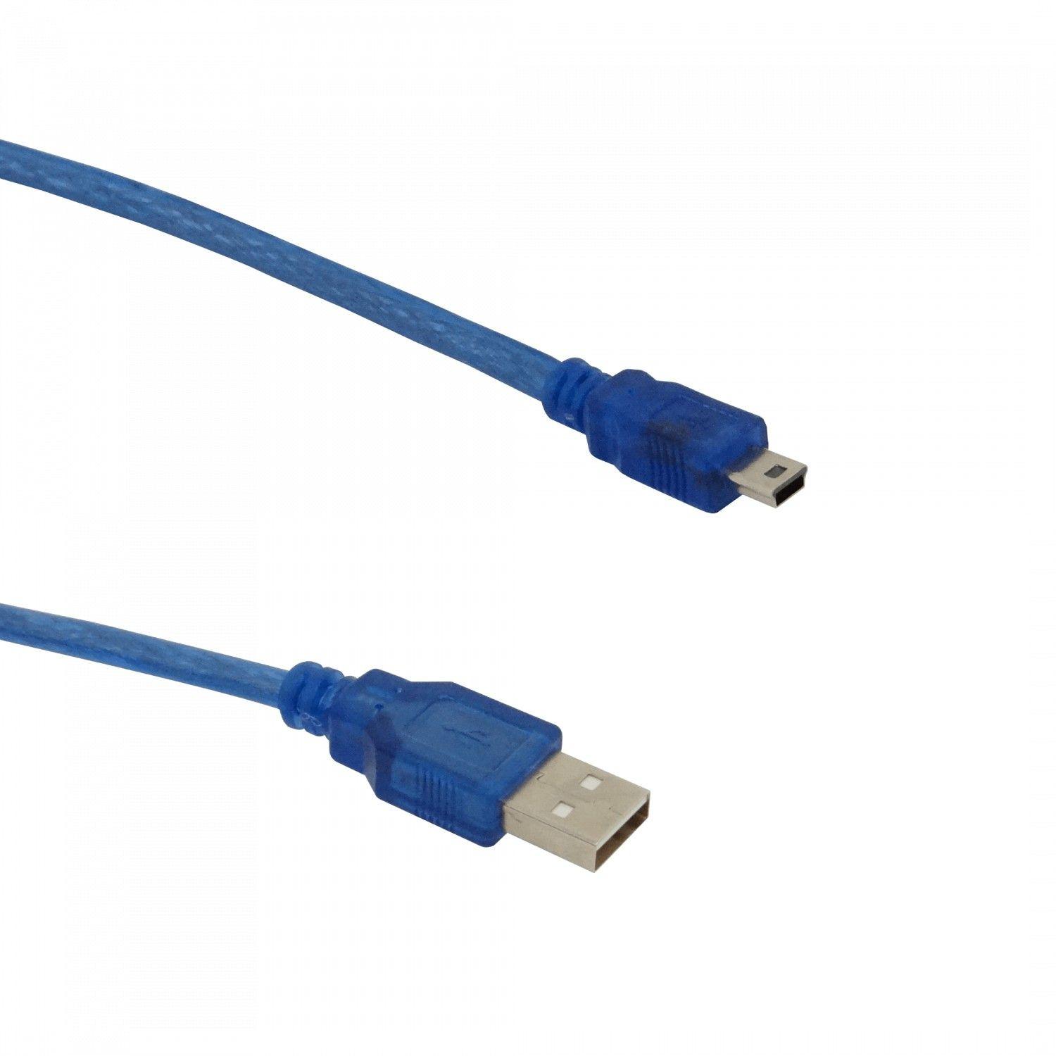 Cable USB A-Macho a Mini-Macho 0,25 m 5 pines-0