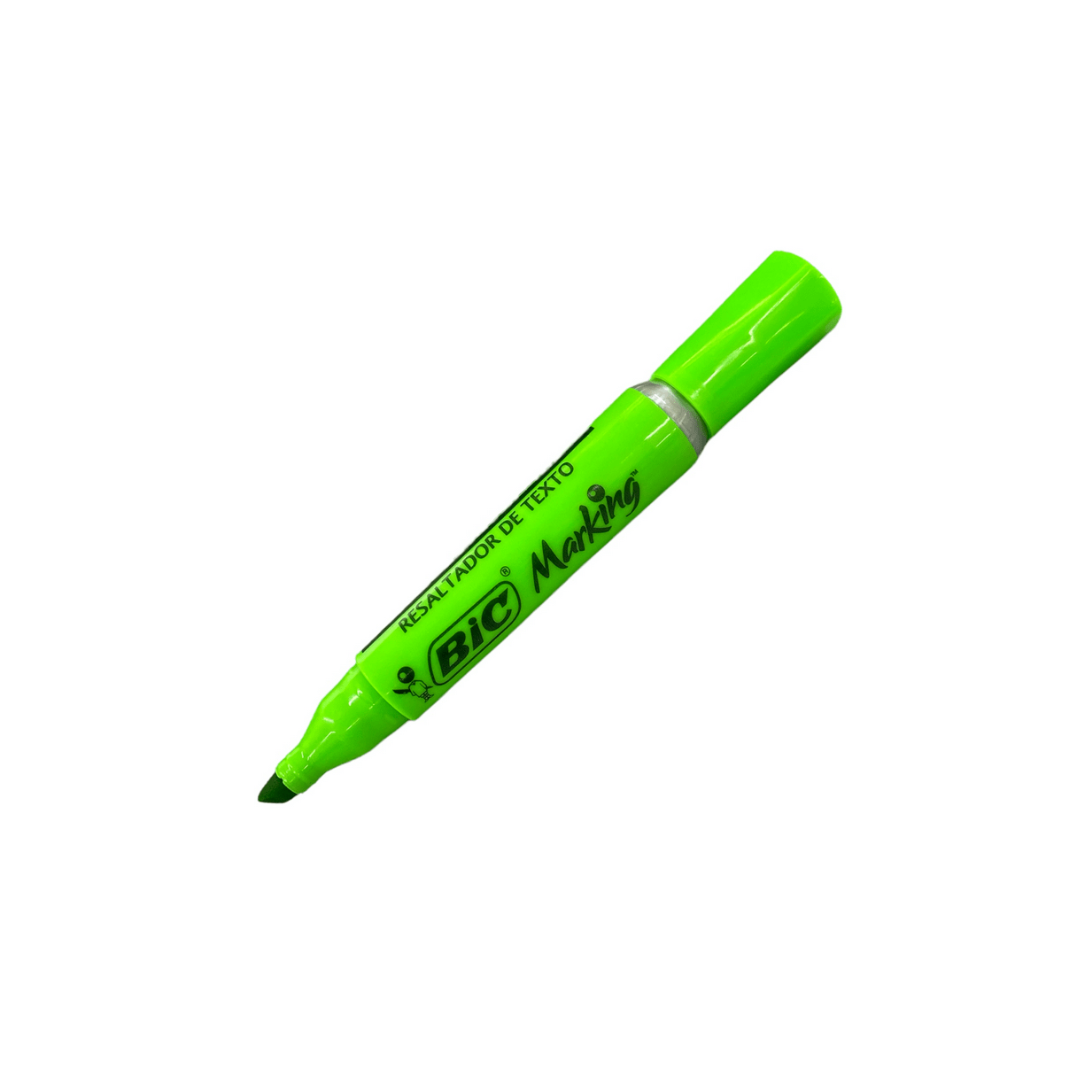 Destacador BIC Marking fluorescente verde-2