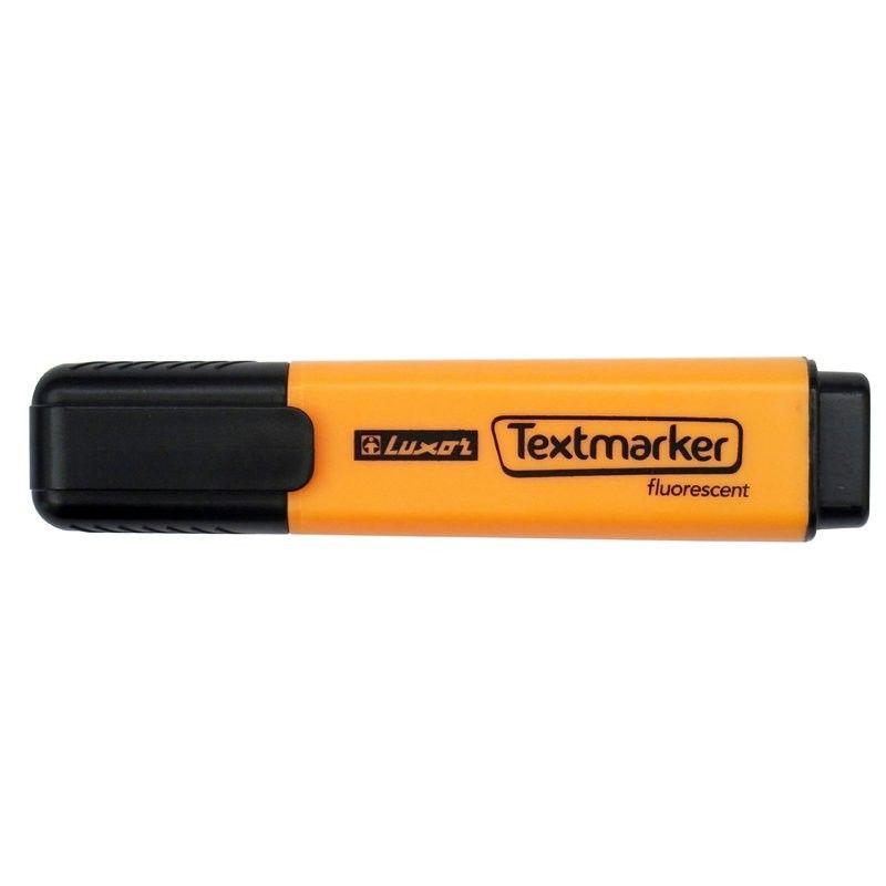 Destacador Luxor Textmarker naranja brillante-0