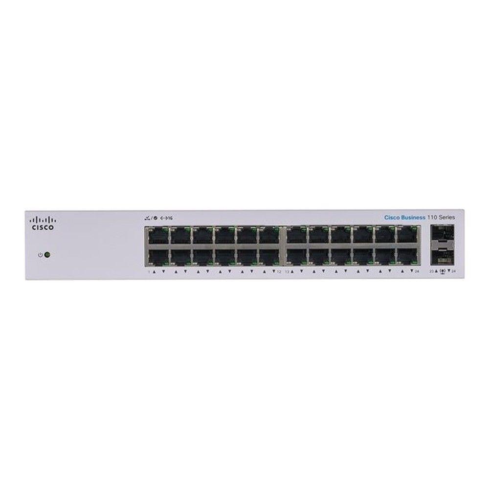 Switch Cisco CBS110 24 puertos Gigabit Ethernet 2x1G SFP-1