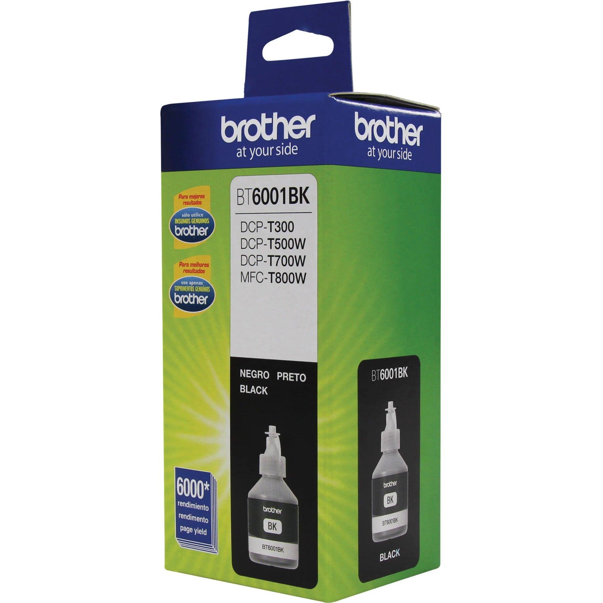 Botella de tinta Brother BT-6001BK 6000 páginas negro-2