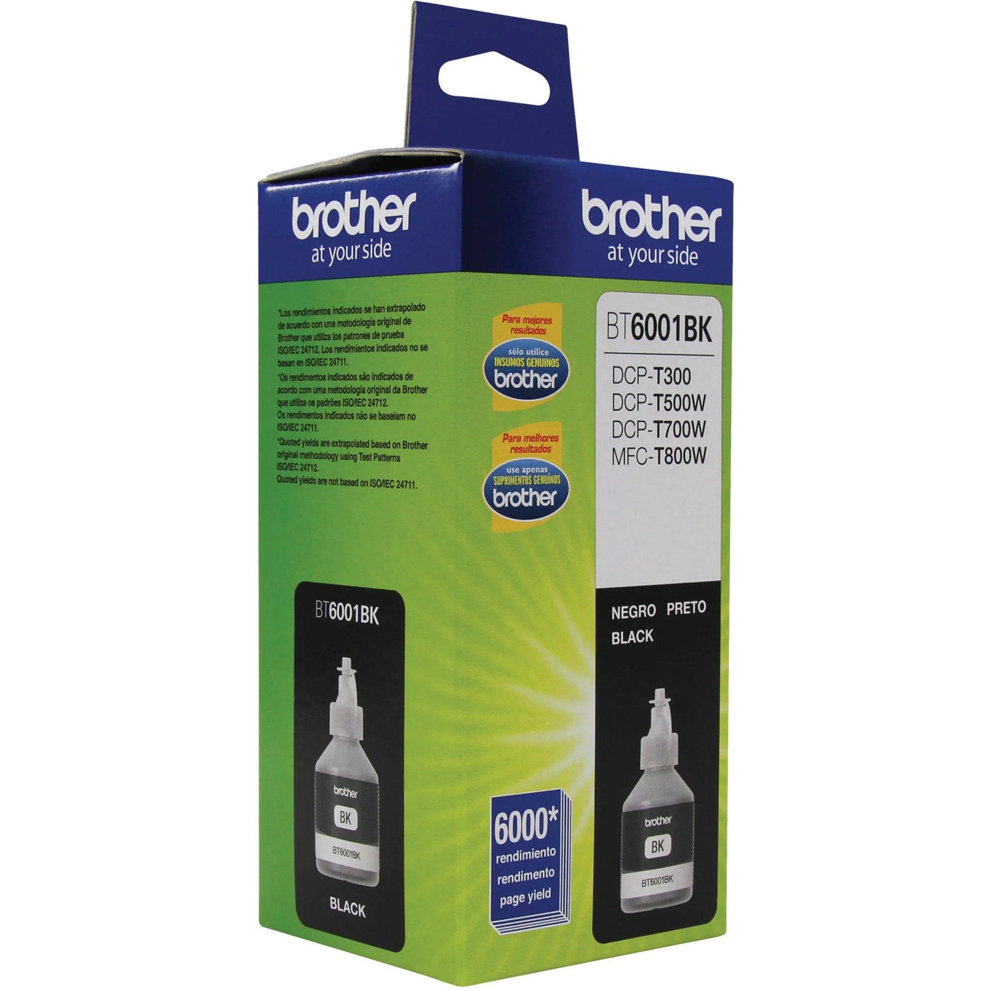 Botella de tinta Brother BT-6001BK 6000 páginas negro-3