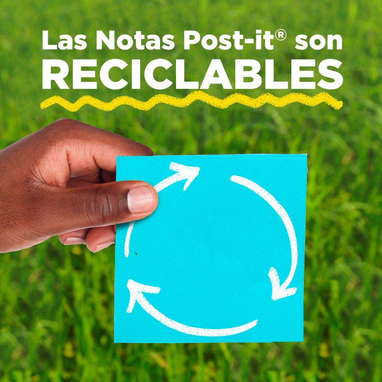 Notas adhesivas Post-It Super Sticky 76x76 mm 270 hojas-5
