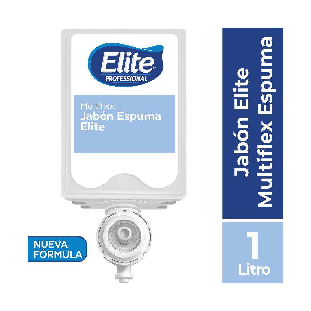Jabón líquido Elite Multiflex espuma 1 L-1