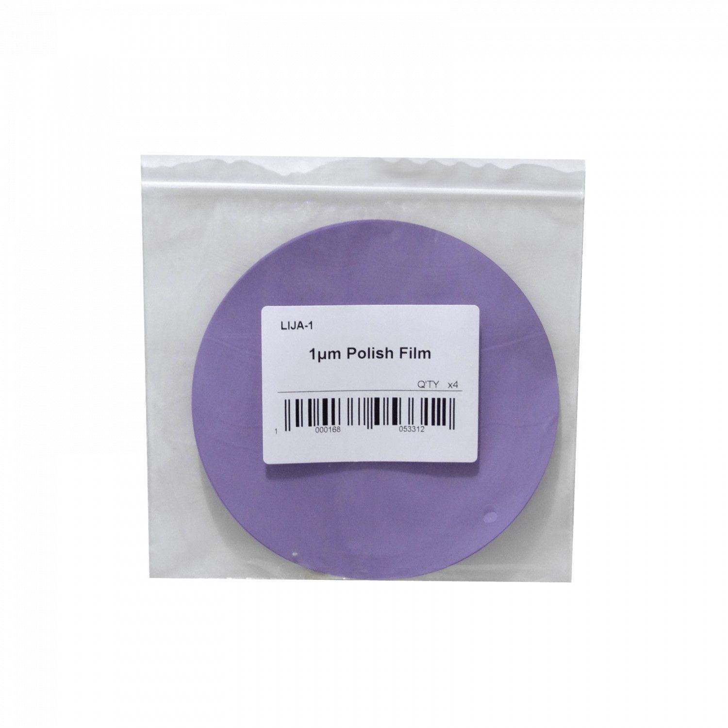 Lija para fibra óptica 1 micra 4 unidades diámetro 127 mm-3