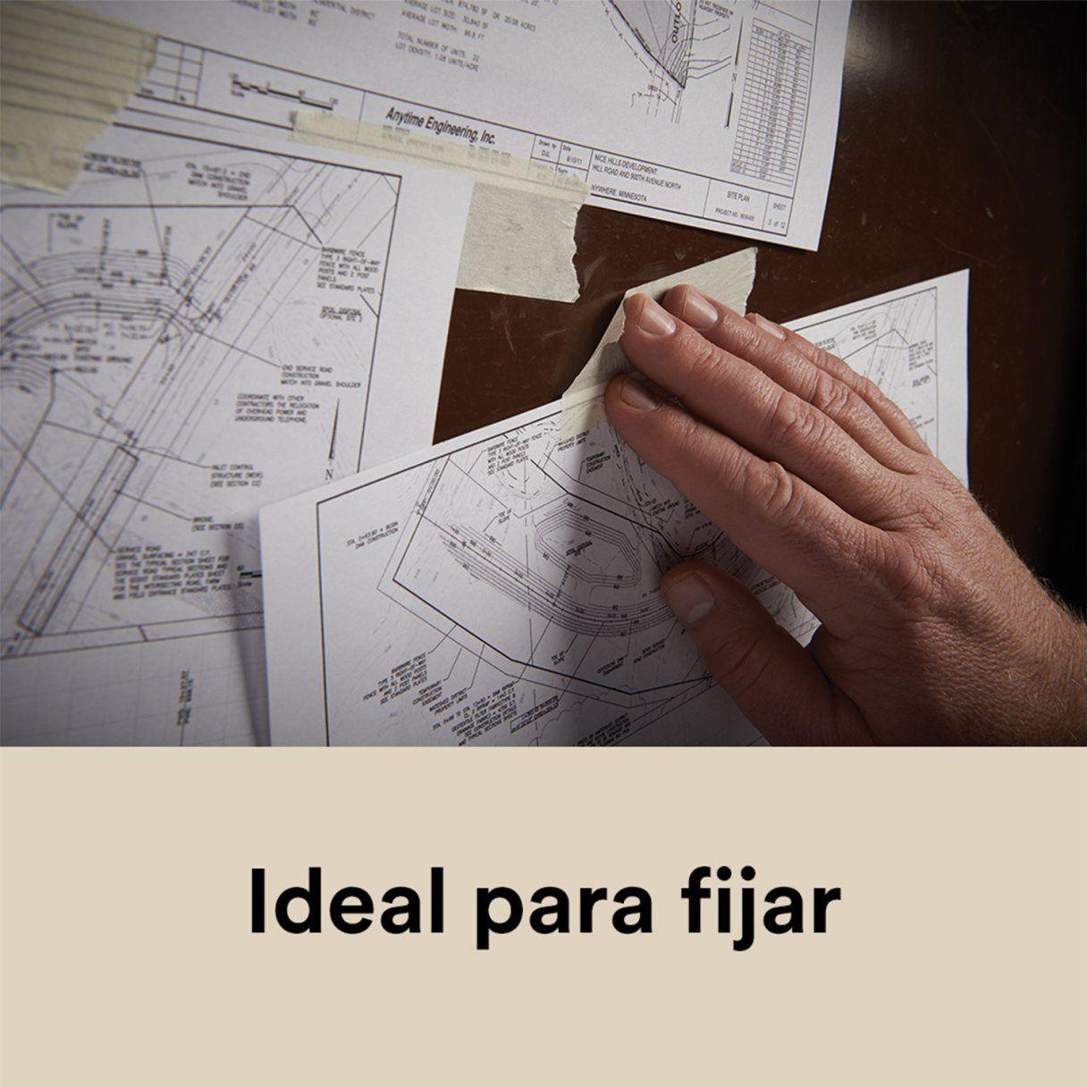 Cinta de enmascarar Scotch N° 3500 36 mm x 40 m-5