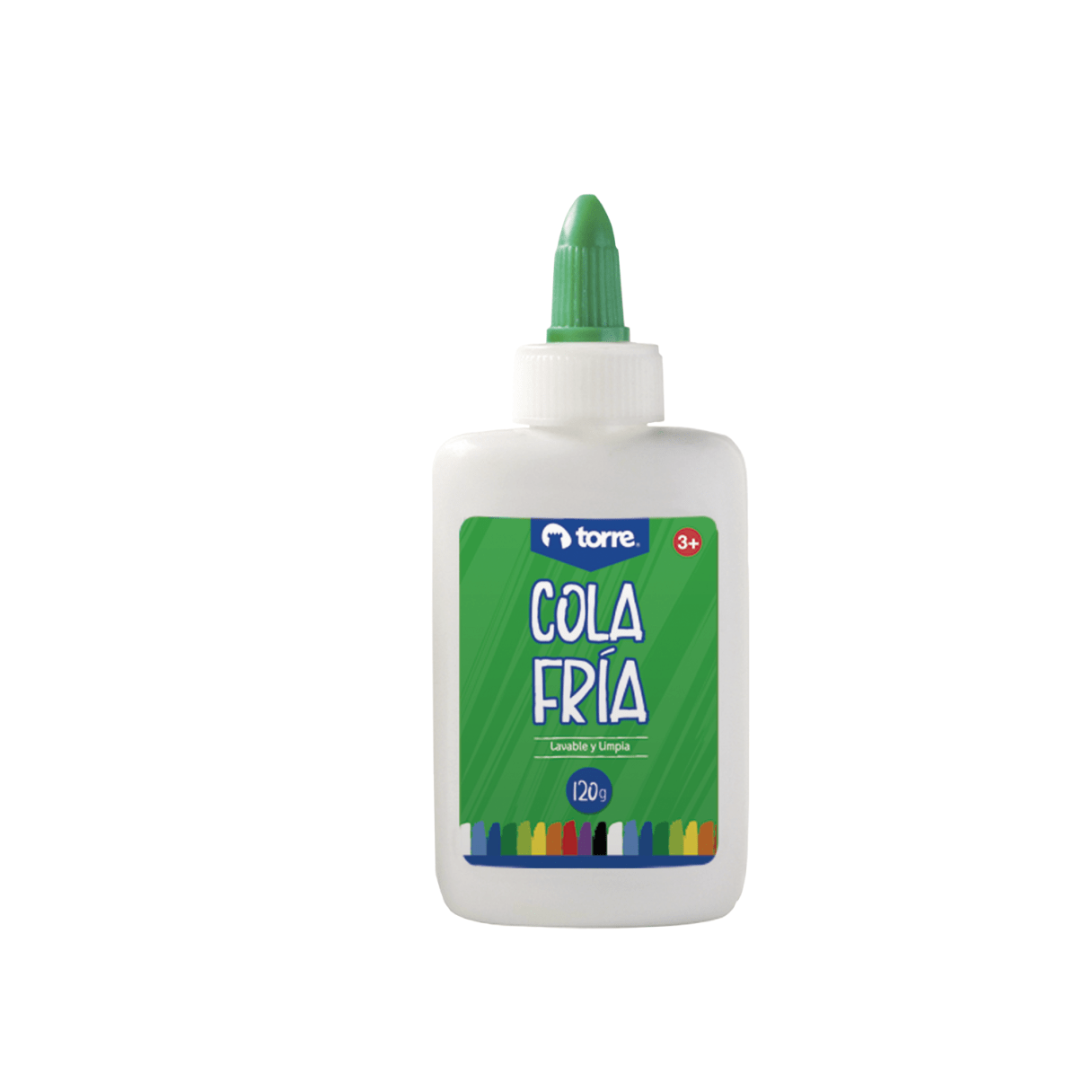 Adhesivo cola fría Torre Stick Magia 120 g con tapa dosificadora-0