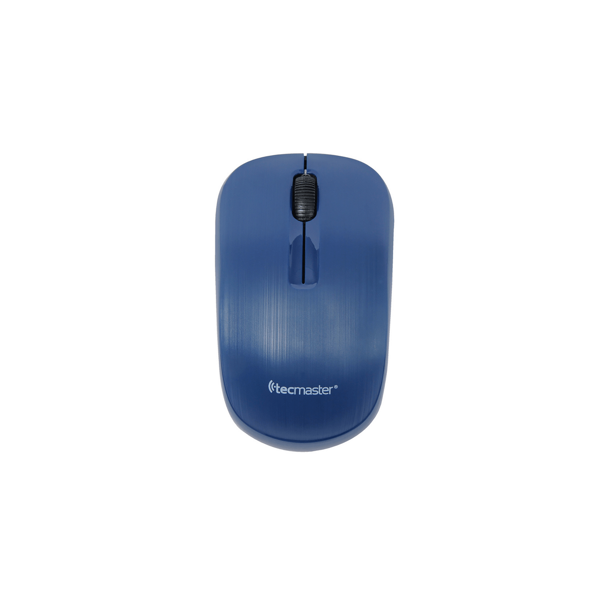 Mouse inalámbrico Tecmaster USB con pila AA azul-0