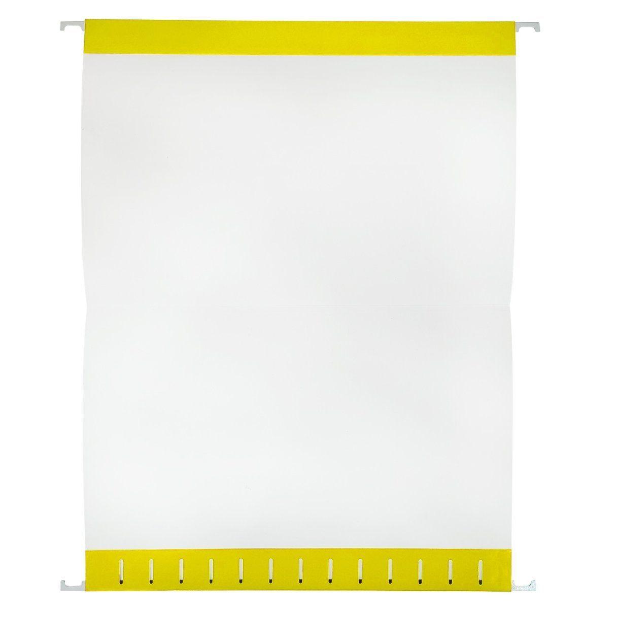 Carpeta colgante Isofit termolaminada amarilla-2
