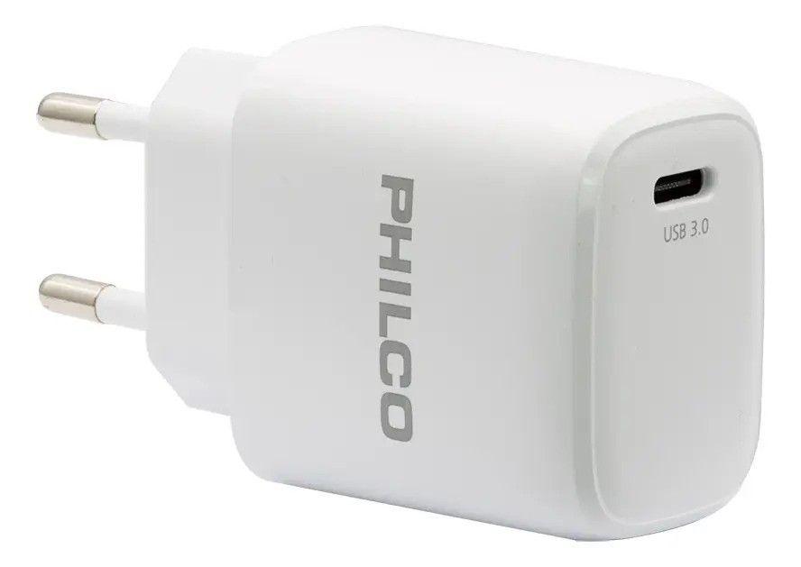 Cargador de pared Philco QC624 Quick Charge 3.0 con cable tipo C-4