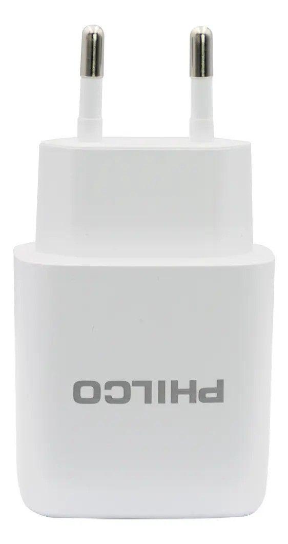 Cargador de pared Philco QC624 Quick Charge 3.0 con cable tipo C-5