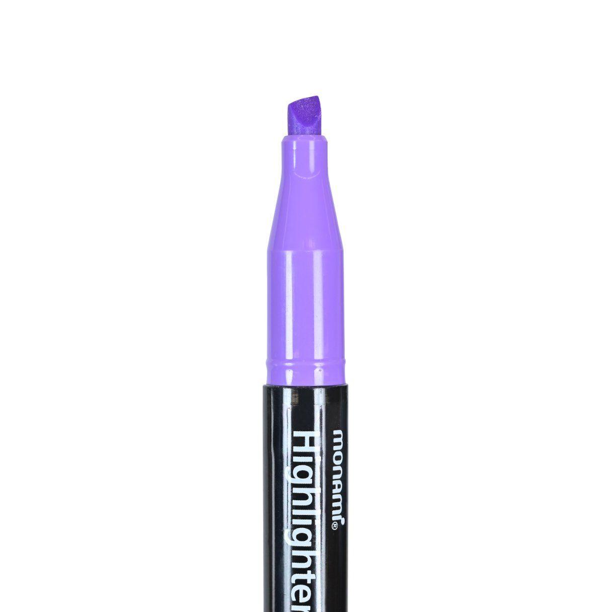 Destacador Monami Tipo lápiz 601 violeta-1