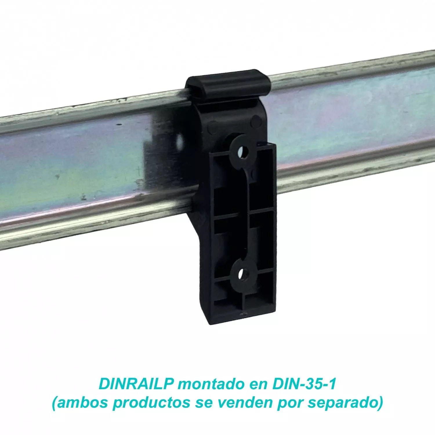 Riel DIN Teltonika montaje plástico angosto para router RUT9xx RUT240-4