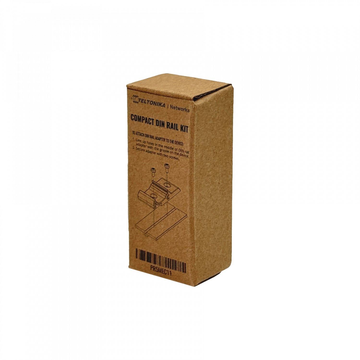 Riel DIN Teltonika montaje plástico angosto para router RUT9xx RUT240-5