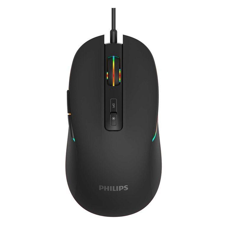 Mouse gamer Philips SPK9414 7 botones alámbrico-2