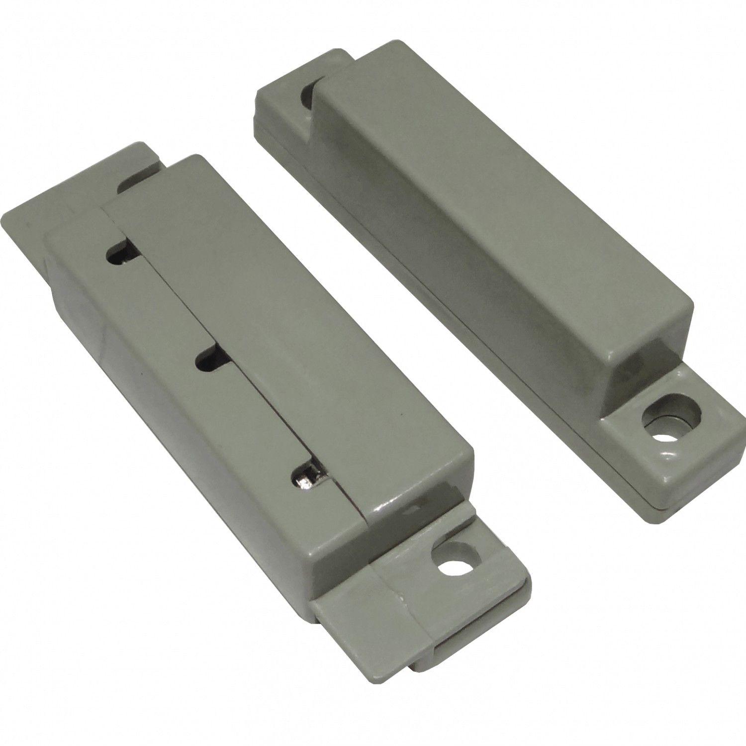 Sensor magnético Bestkey grande 2 contactos NO con cable gris-0