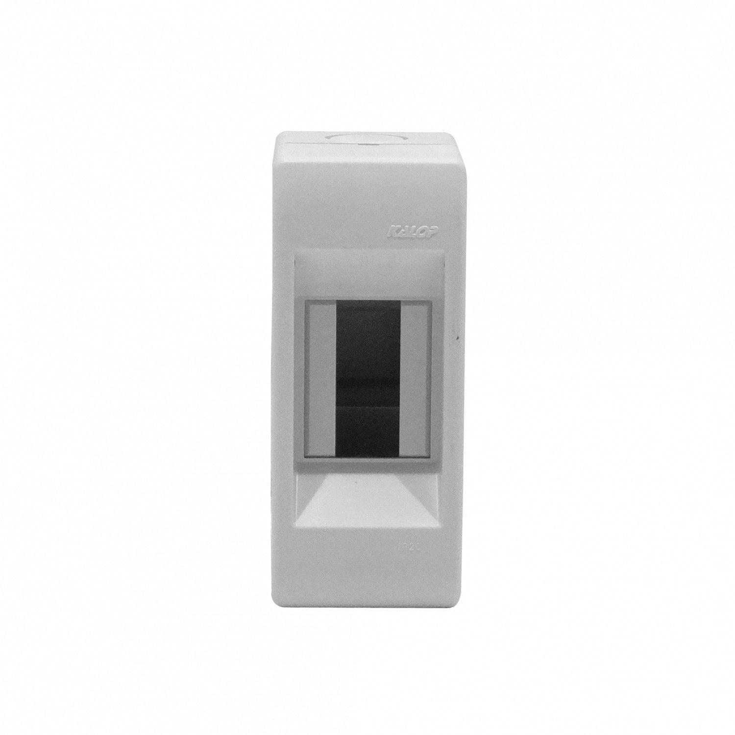 Caja plástica Kalop 18/36 mm para automático riel DIN-2