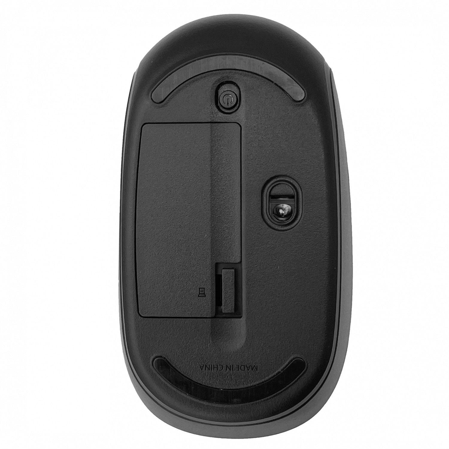 Mouse inalambrico USB-AM 2,4GHz requiere 1 AA negro-4