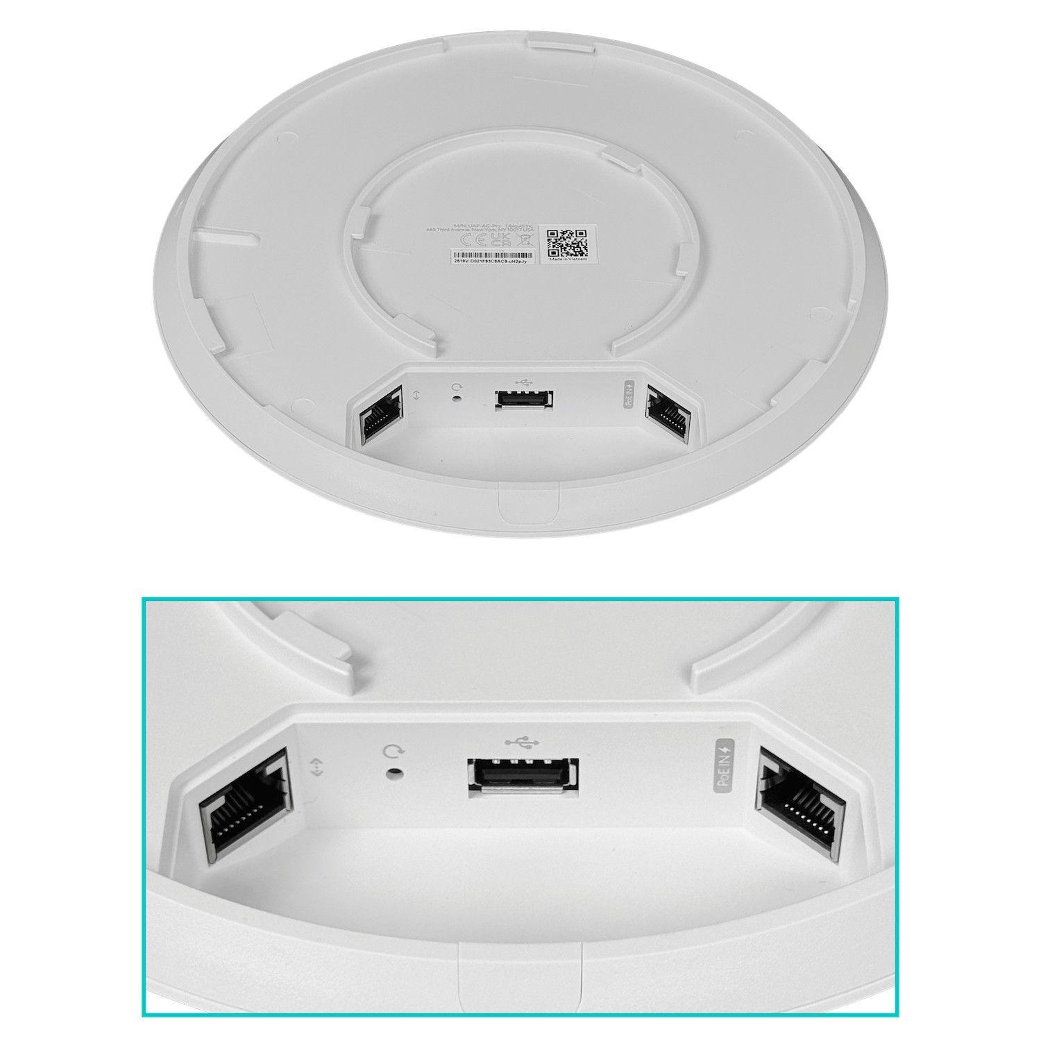 Punto de acceso Ubiquiti UAP-AC-PRO 1300 Mbps 5 GHz 450 Mbps 2,4 GHz-4