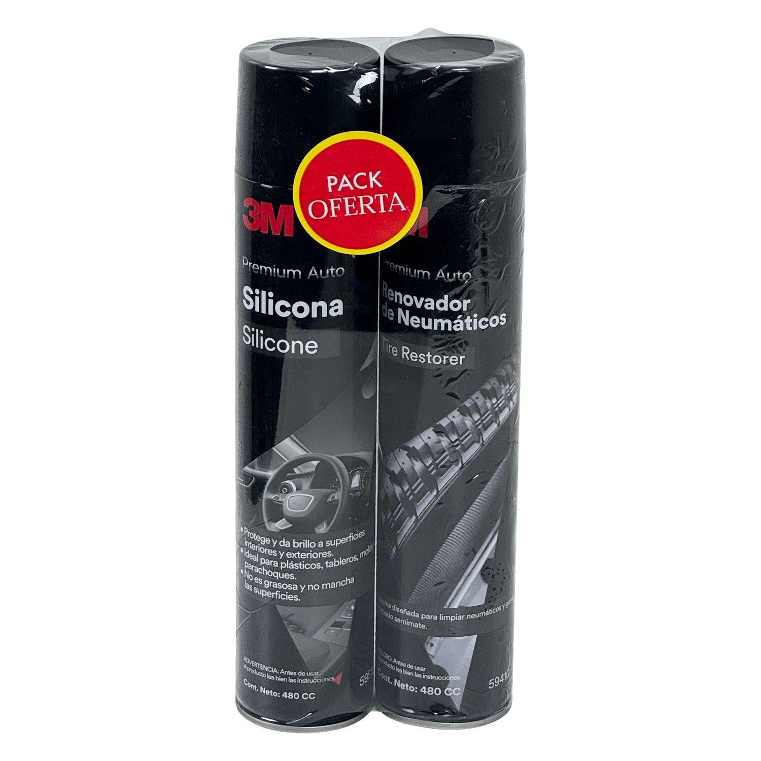 Kit de limpieza 3M spray 480 ml para neumáticos-2