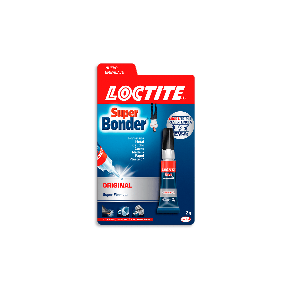 Adhesivo instantáneo Loctite Super Border 2 g transparente-1