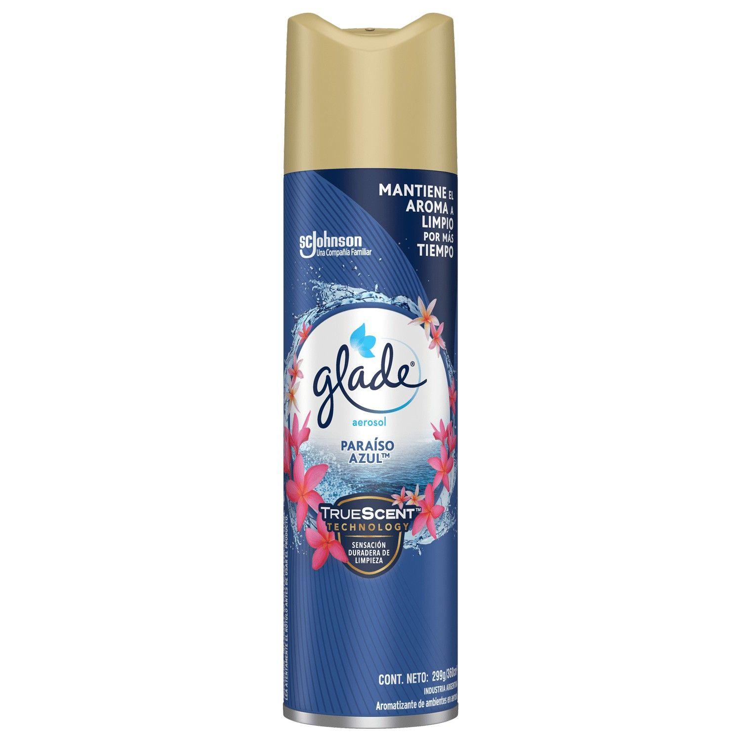 Desodorante ambiental Glade aerosol Paraíso Azul 360 ml-0