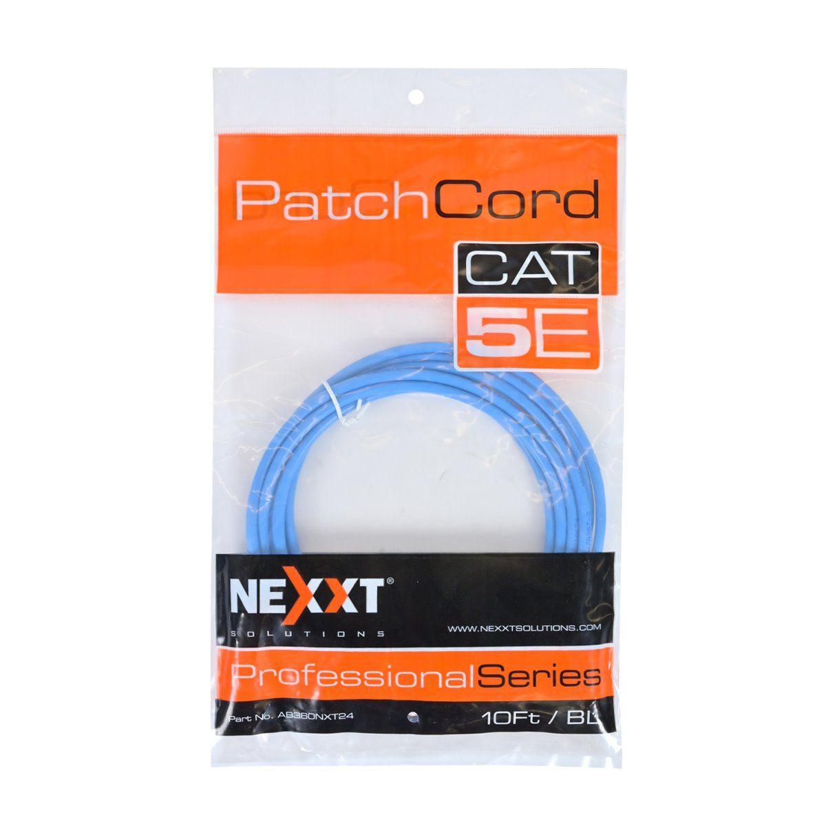 Cable de red Nexxt Solutions Cat 5E UTP 3 m azul-1