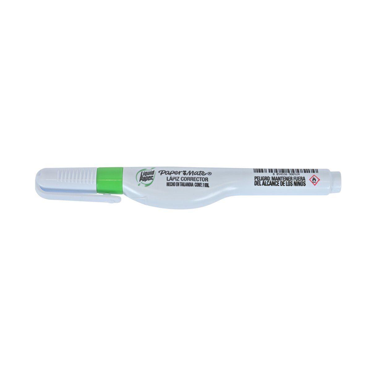 Corrector líquido en lápiz Liquid Paper 7 ml con punta roller-1