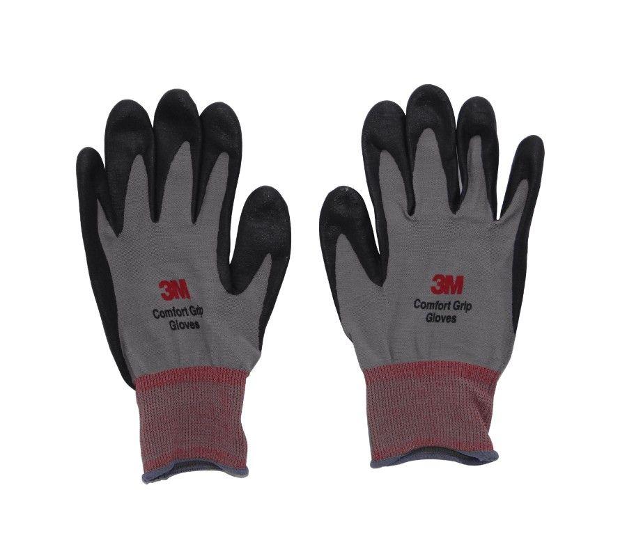 Guantes 3M talla M espuma nitrilo fibra nylon par-1