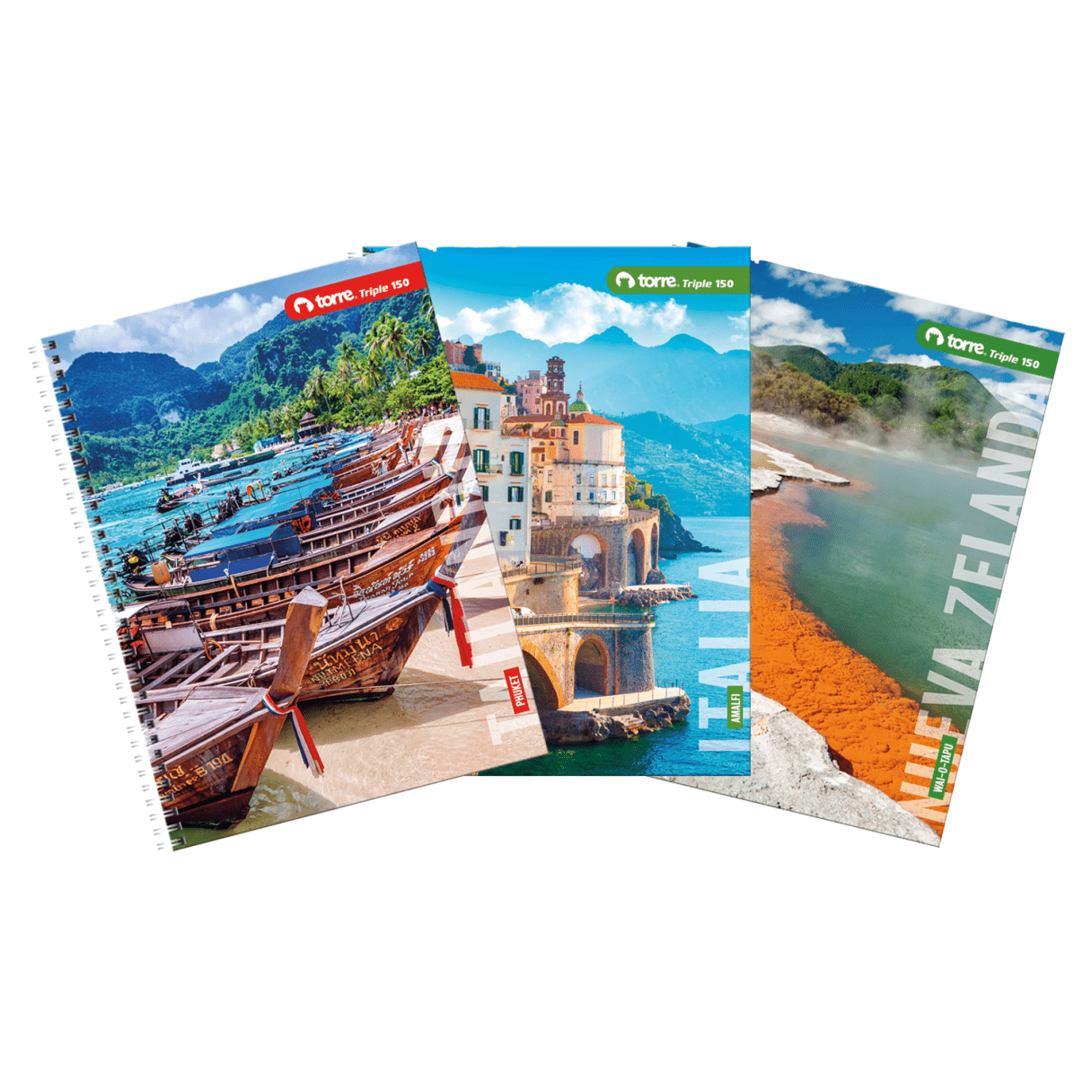 Cuaderno universitario Torre Triple M7 150 hojas carta paisaje-2