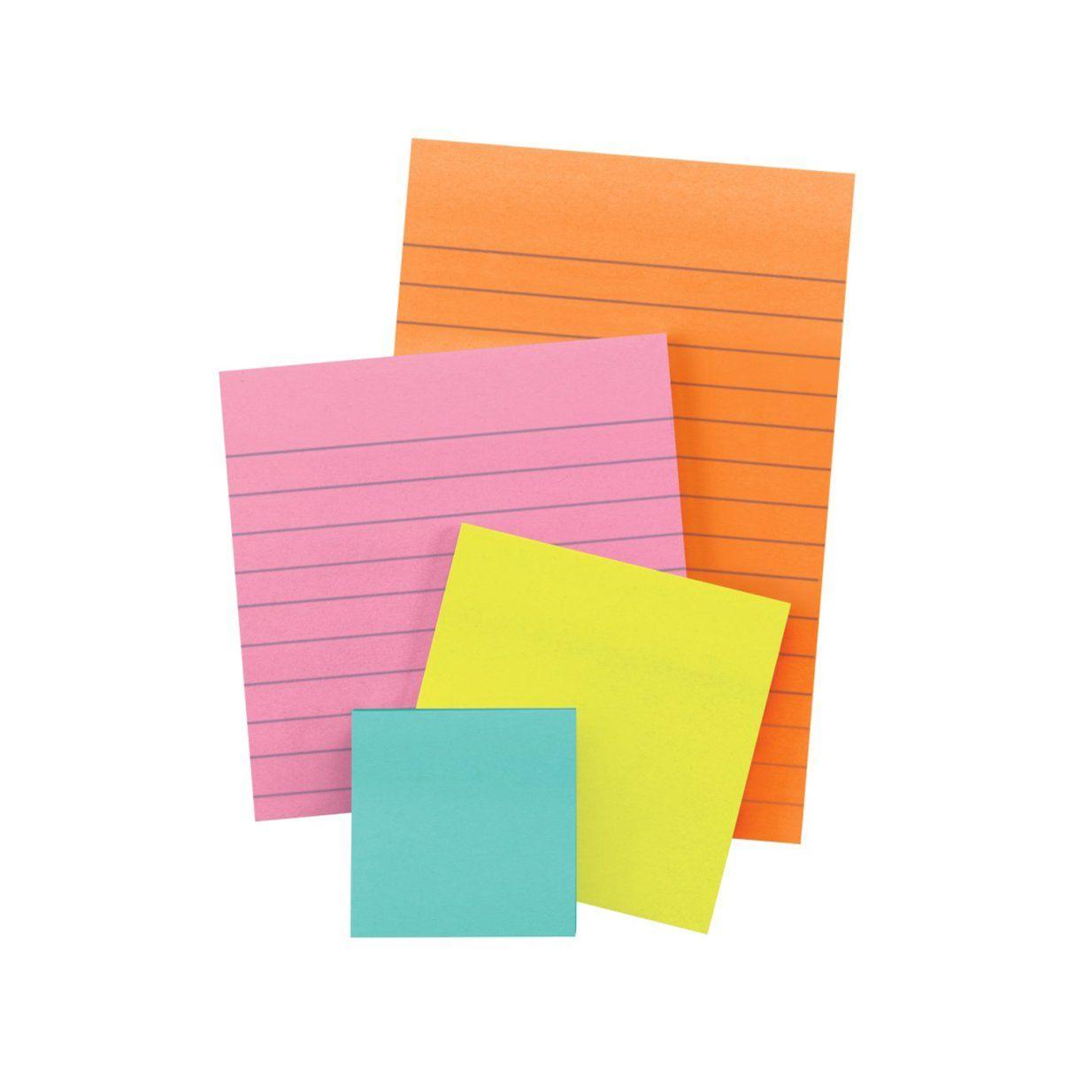 Nota adhesiva Post-It 4622 tamaños surtidos 180 hojas-1