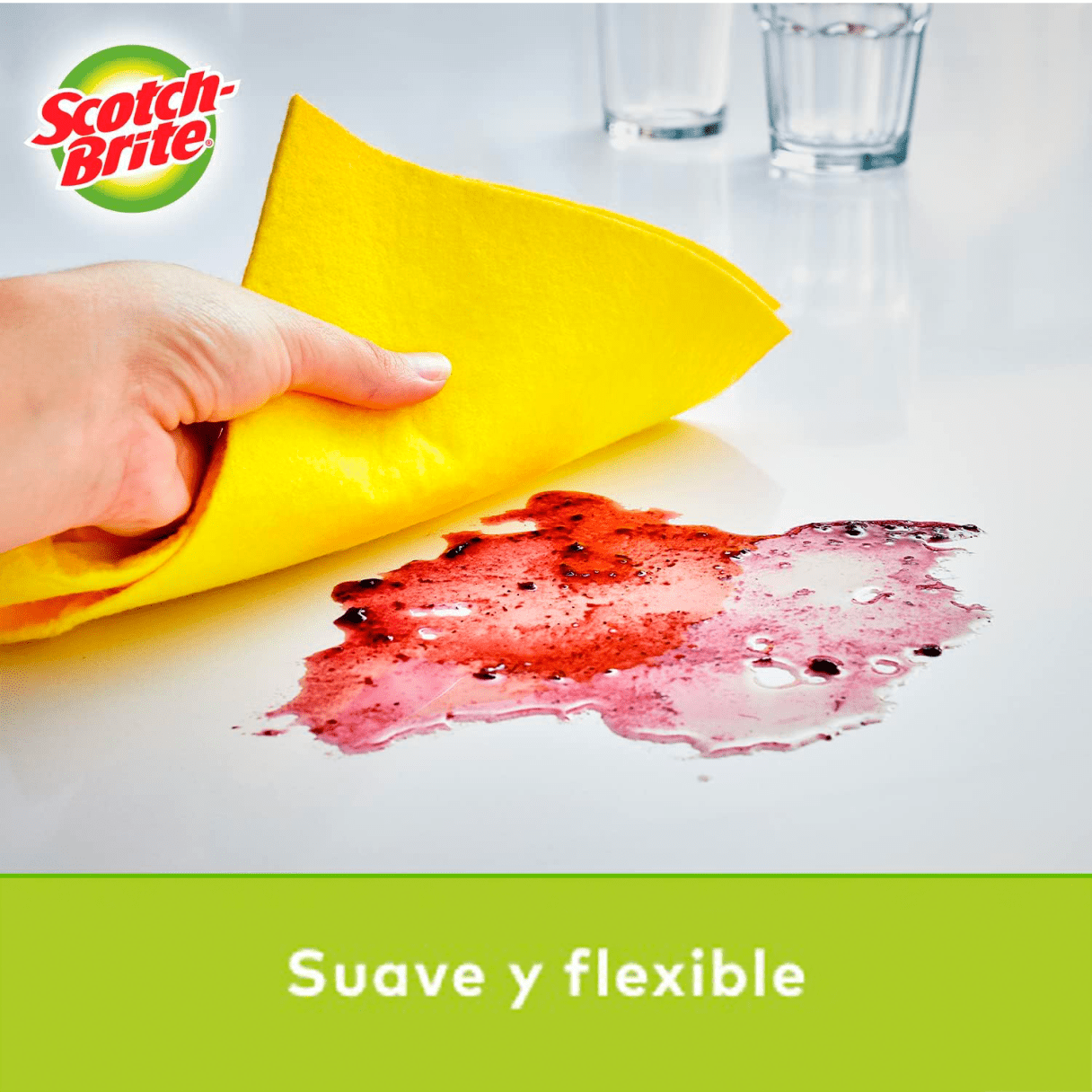 Paño absorbente 3M Scotch Brite celulosa 38x38 cm-4