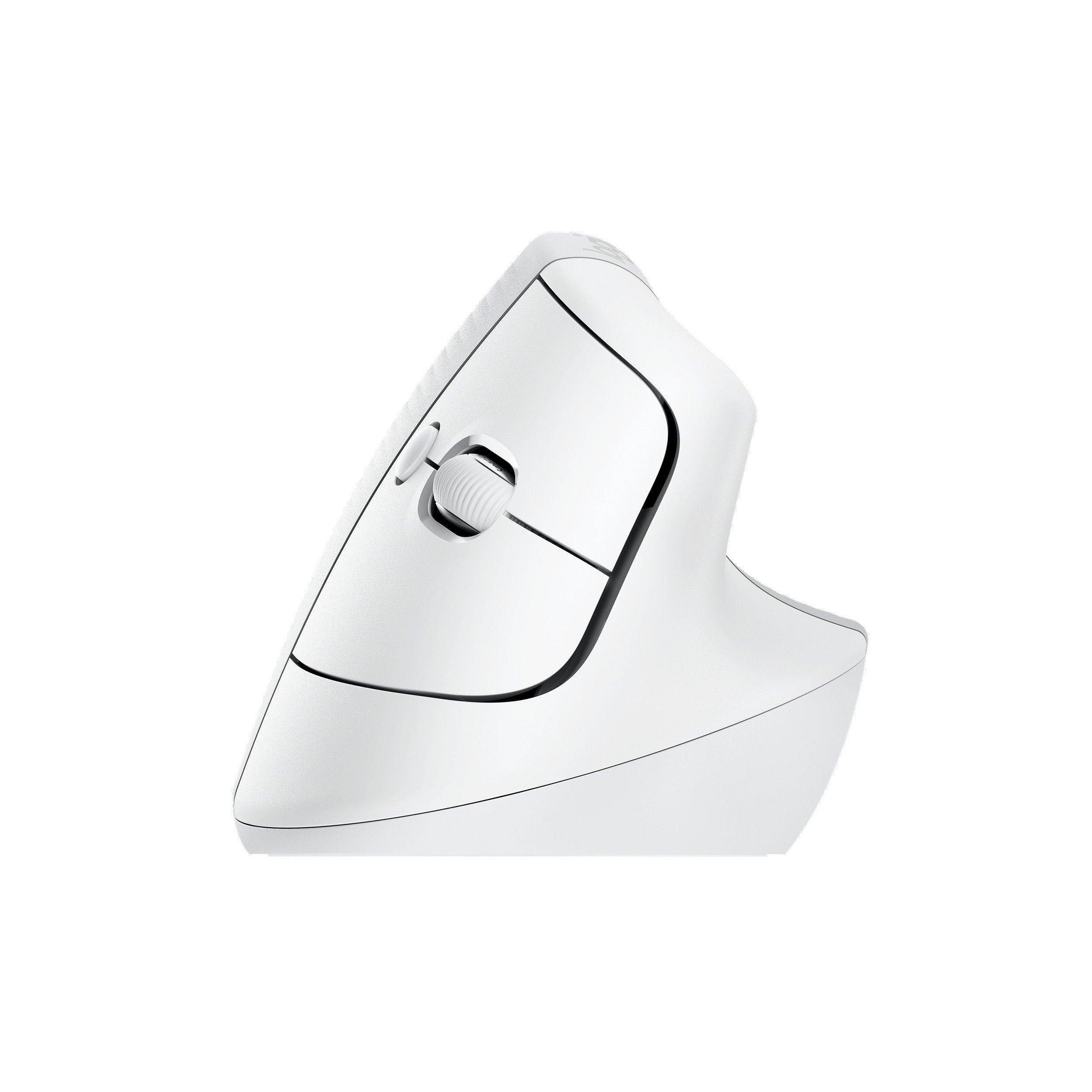 Mouse inalámbrico Logitech Lift Vertical blanco-0
