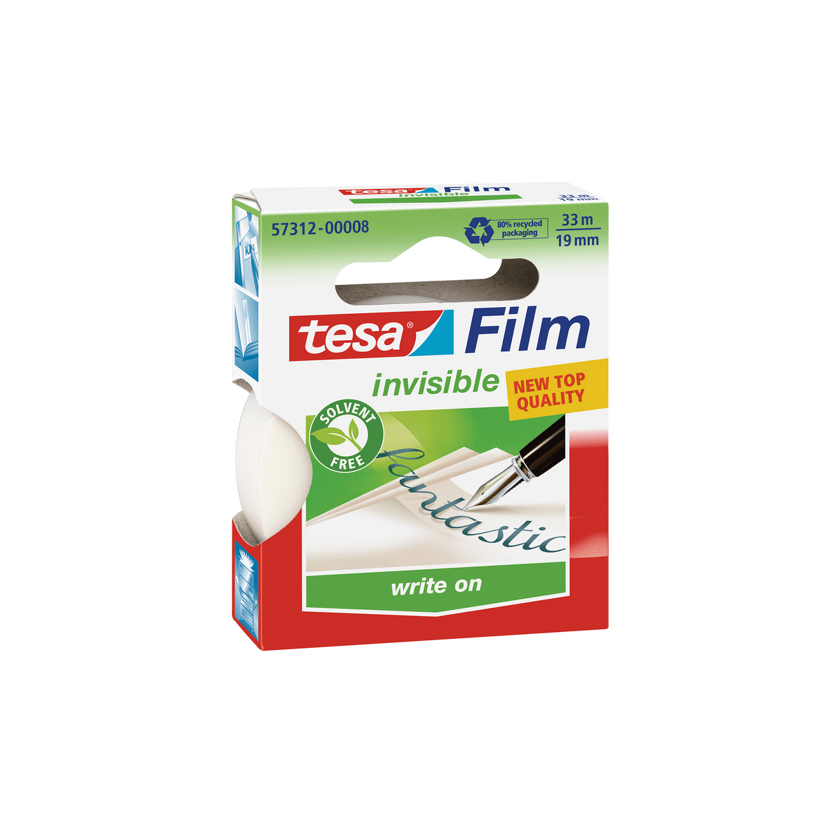 Cinta adhesiva Tesa Invisible 19 mm x 33 m-1