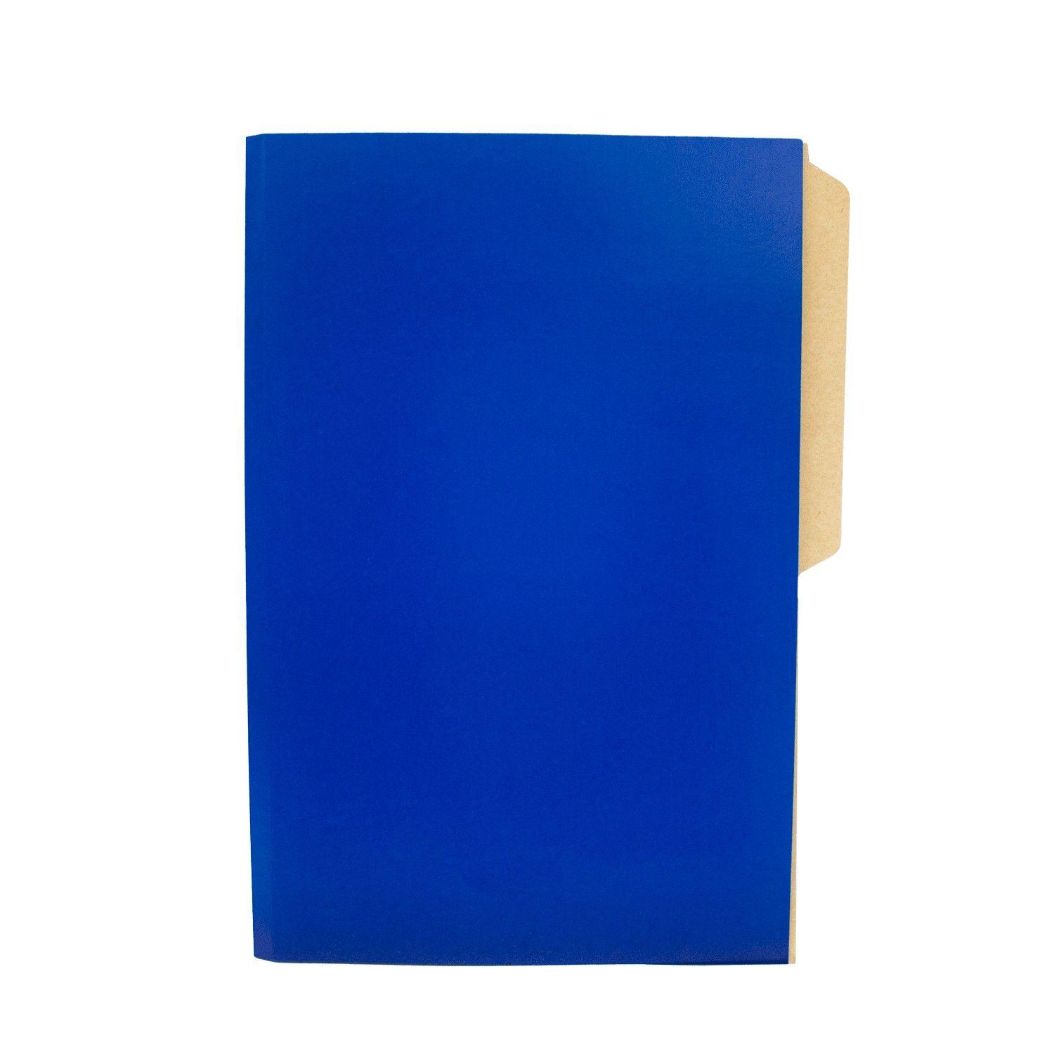 Carpeta de cartulina Halley pigmentada azul-0