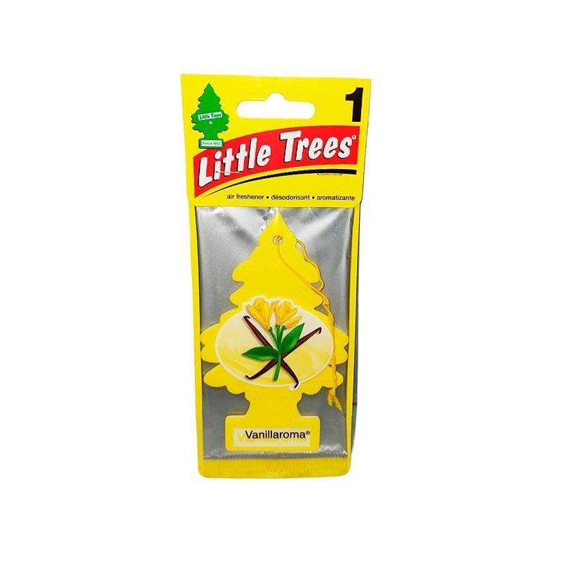 Desodorante ambiental Little Trees Auto Vainilla fragancia intensa y duradera-0