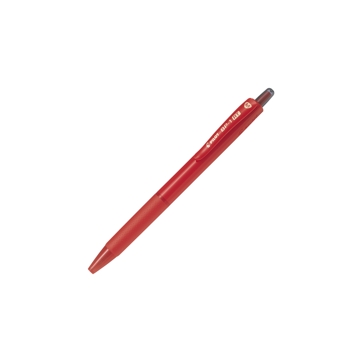 Lápiz pasta Pilot Bp1 retráctil con grip 1.0 rojo-0